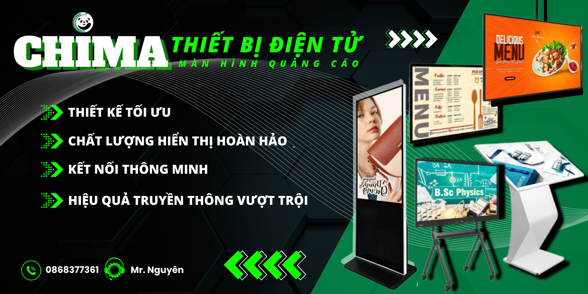 Màn Hình Tương Tác Thông Minh HUSHIDA