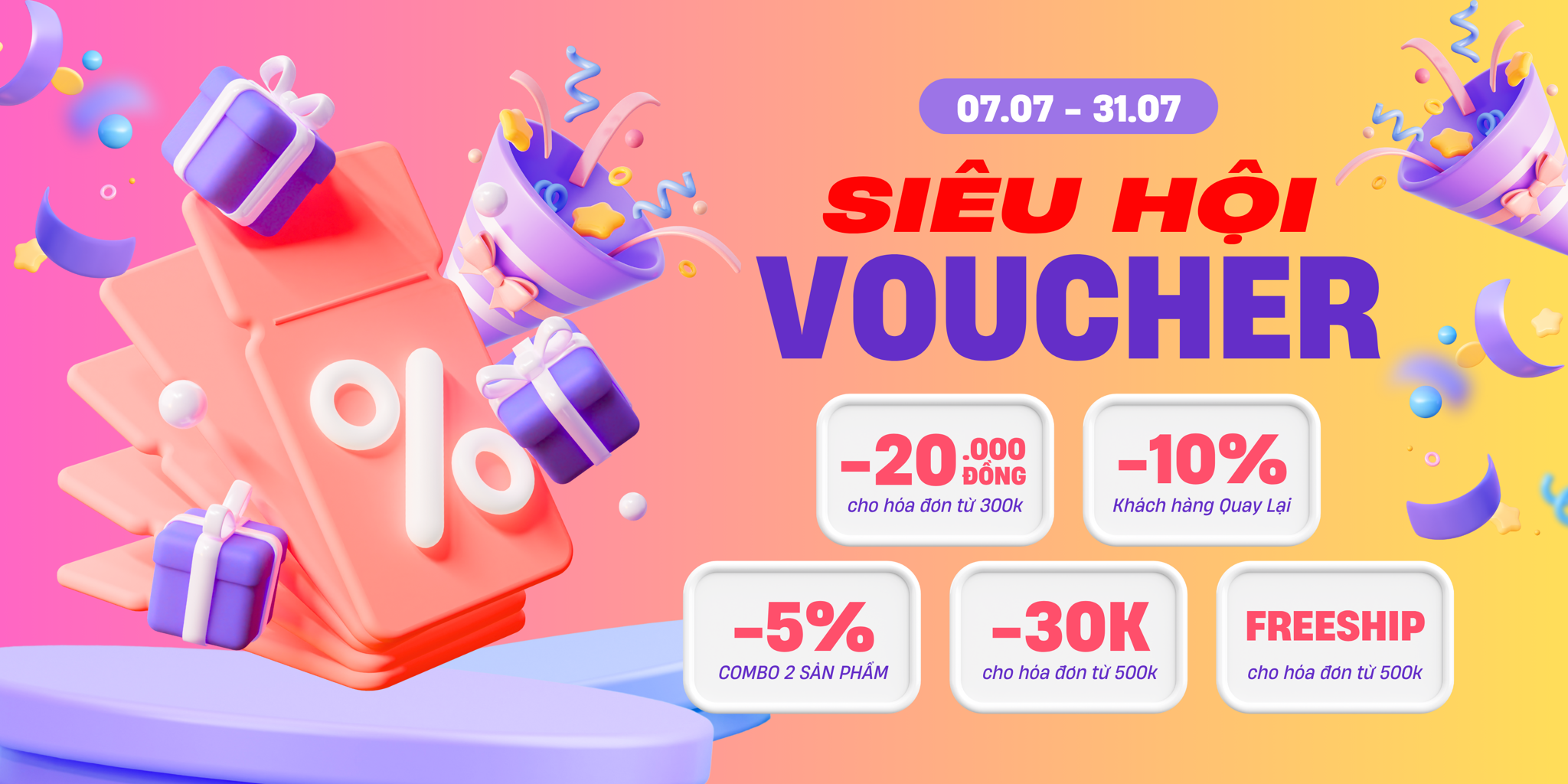 Voucher Giảm Giá