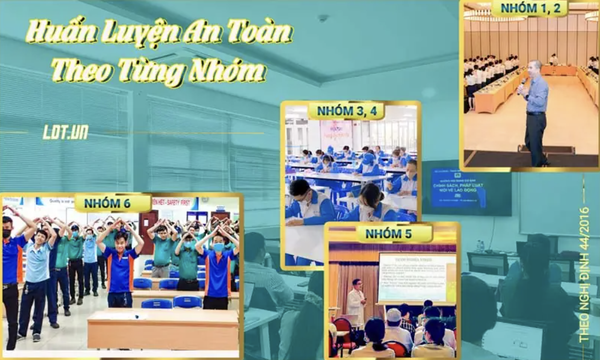 Huấn Luyện An Toàn Vệ Sinh Lao Động Các Nhóm 1,2,3,4,5,6