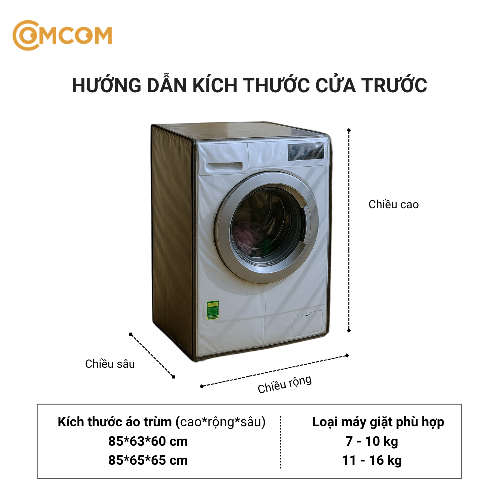 Cách Chọn Áo Trùm Máy Giặt Phù Hợp Với Mọi Gia Đình