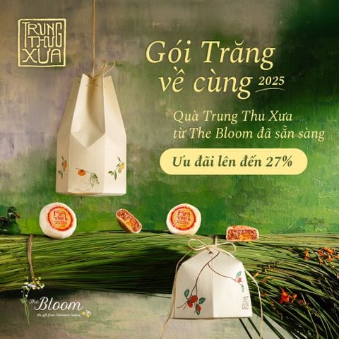 NÉT ĐẸP VIỆT TRONG BỘ QUÀ TRUNG THU XƯA 2025