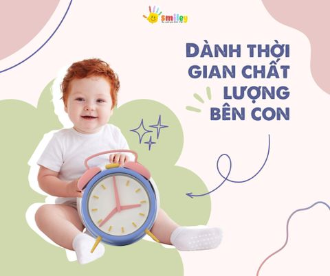 Dành thời gian chất lượng bên con