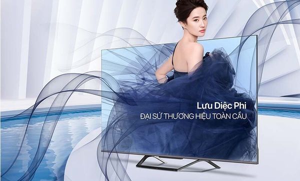 Lưu Diệc Phi là đại sứ toàn cầu cho thương hiệu tivi Coocaa