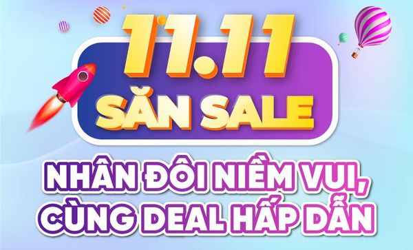 Sale ngày độc thân Coocaa 11/11: Nhân đôi niềm vui, cùng deal hấp dẫn