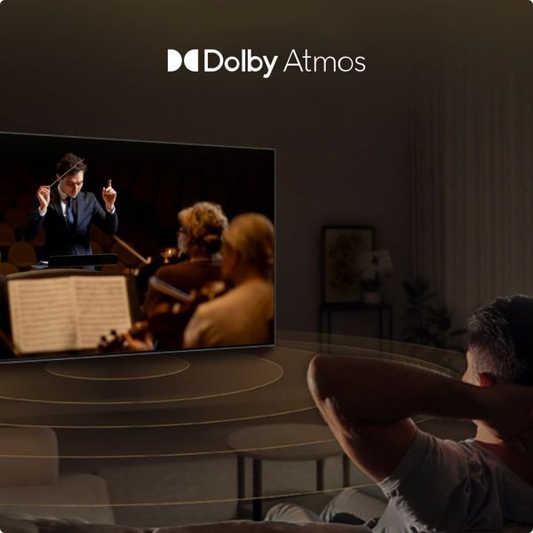 Âm thanh Dolby Atmos của tivi khung tranh sống động đến chân thật