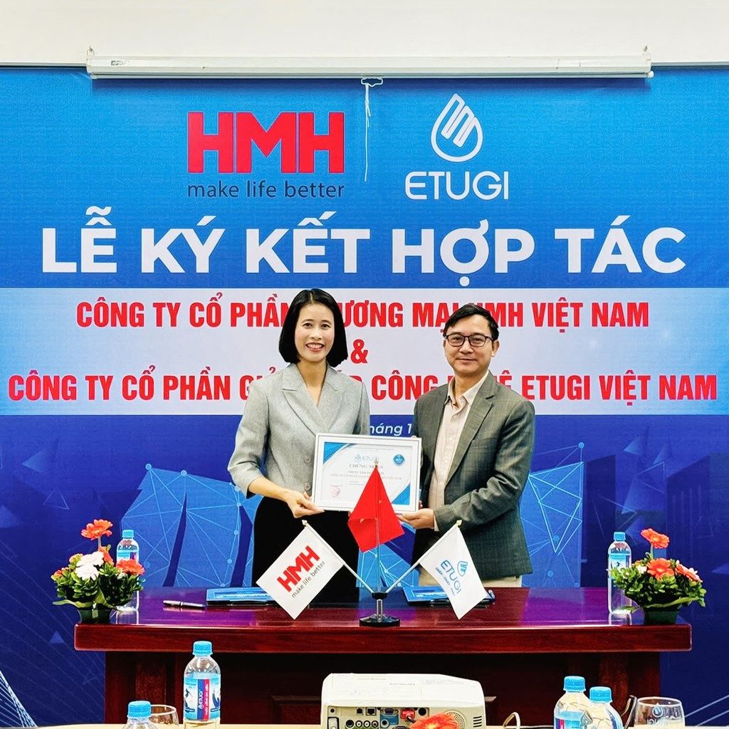 🎉Lễ ký kết thỏa thuận hợp tác chiến lược phân phối sản phẩm Máy lọc nước Ion kiềm Etugi giữa HMH Việt Nam & Etugi🎉