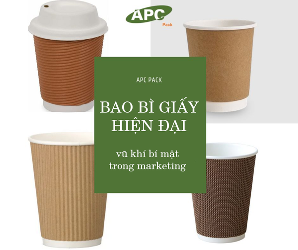 Bao bì giấy hiện đại vũ khí bí mật trong marketing