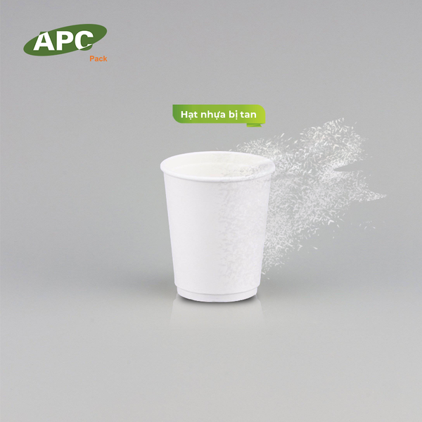 Hiểm họa từ hạt nhựa trong bao bì giấy bị tan