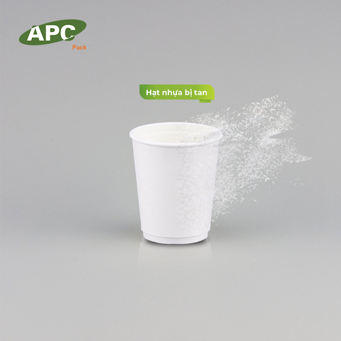 Hiểm họa từ hạt nhựa trong bao bì giấy bị tan