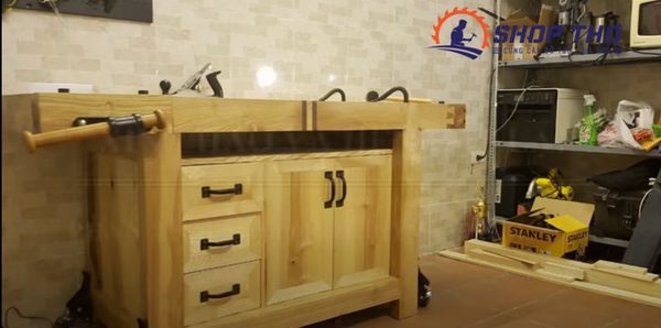 Hướng dẫn làm Workbench - Bàn làm mộc