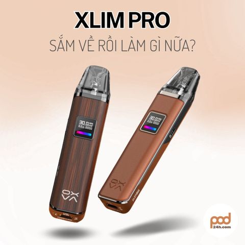 Những việc người mới cần làm sau khi mua pod system XLIM PRO