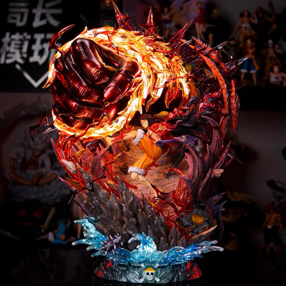 ⚡️ZZDD Studio - Luffy Red rock⚡️ Đã xong