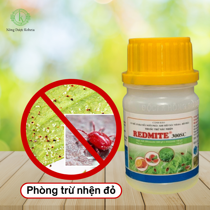 Thuốc Trừ Nhện Đỏ REDMITE 300SC – Giải Pháp Hiệu Quả Tiêu Diệt Nhện Đỏ Tận Gốc Trên Cây Trồng