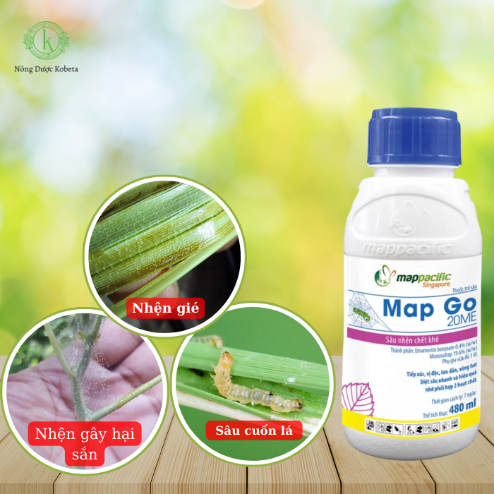 Thuốc Trừ Sâu Map Go 20ME – Giải Pháp Diệt Sâu Nhện Hiệu Quả, Bảo Vệ Mùa Màng Tối Ưu