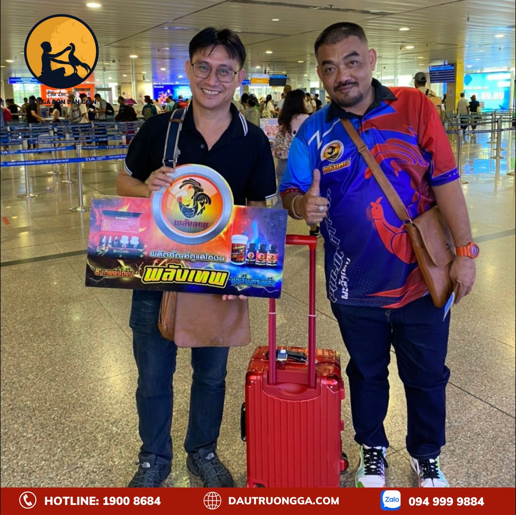 CHÀO MỪNG TEAM PALUNG THEP - THÁI LAN TỚI HỘI CHỌI GÀ DÂN GIAN 2023