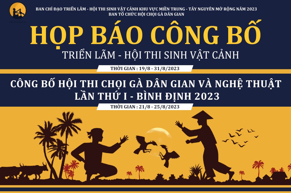 HỌP BÁO TRIỂN LÃM VÀ HỘI THI SINH VẬT CẢNH KHU VỰC MIỀN TRUNG - TÂY NGUYÊN MỞ RỘNG NĂM 2023.