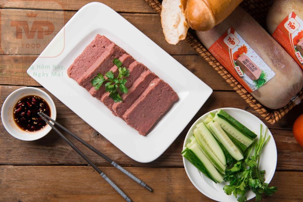 Pate hương vị nhân bánh mì