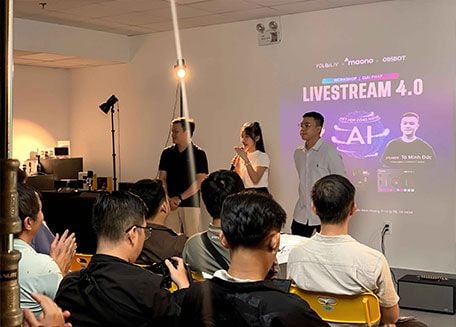 [Hình Ảnh] Workshop Giải Pháp Livestream 4.0 | Long K & Tô Minh Đức