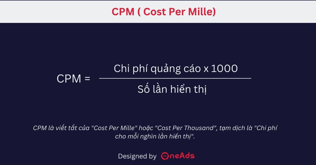 CPM Là Gì? Định Nghĩa, Công Thức Và Cách Tối Ưu Quảng Cáo