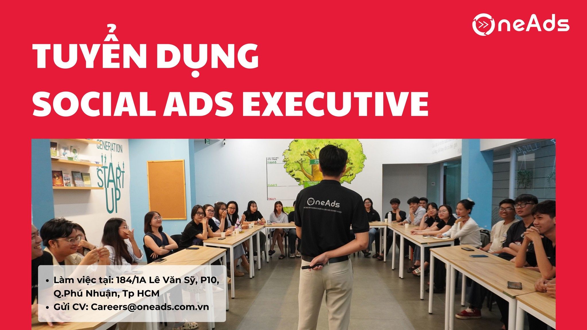 Tuyển Dụng Nhân Viên Social Ads Executive [Phú Nhuận][Hồ Chí Minh]