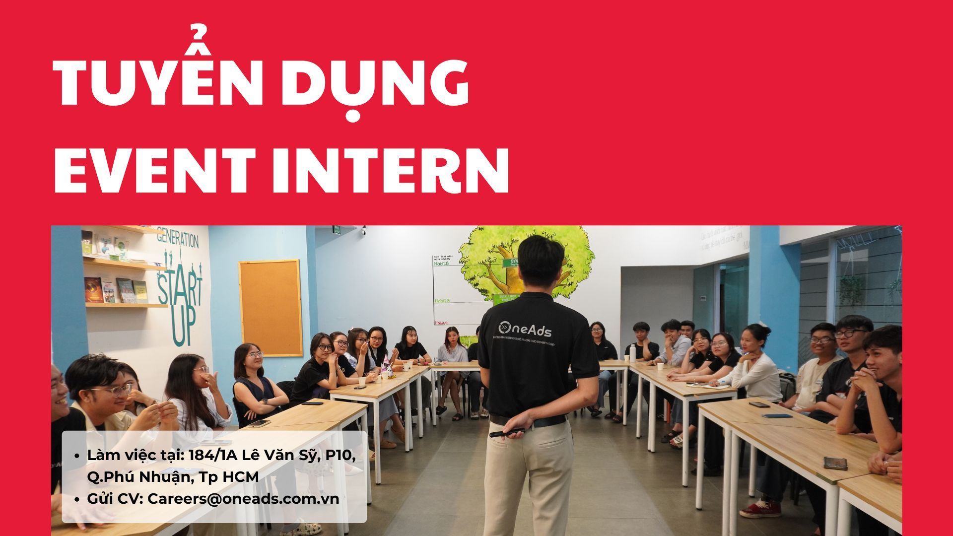 Tuyển Dụng Event Intern [Phú Nhuận][Hồ Chí Minh]