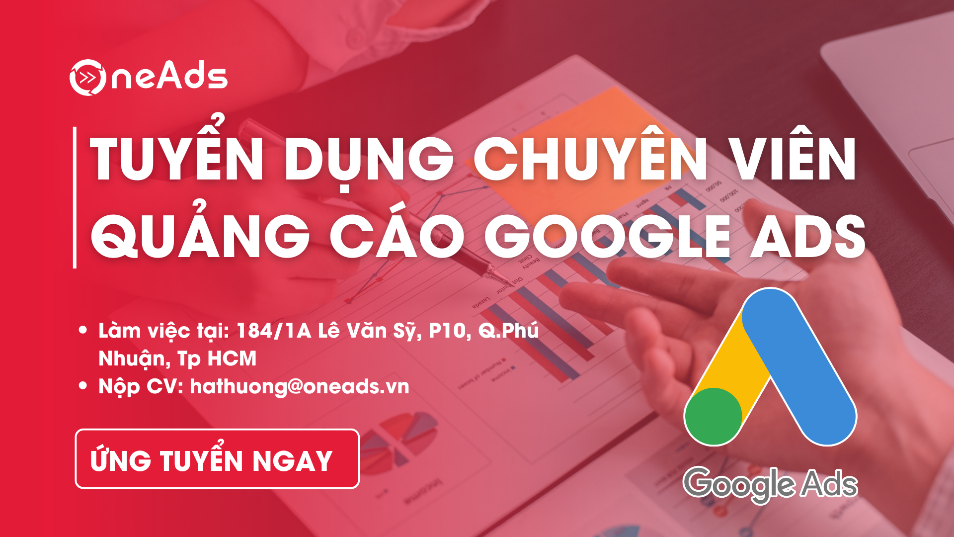 Tuyển Dụng Chuyên Viên Quảng Cáo Google Ads [Phú Nhuận][Hồ Chí Minh]