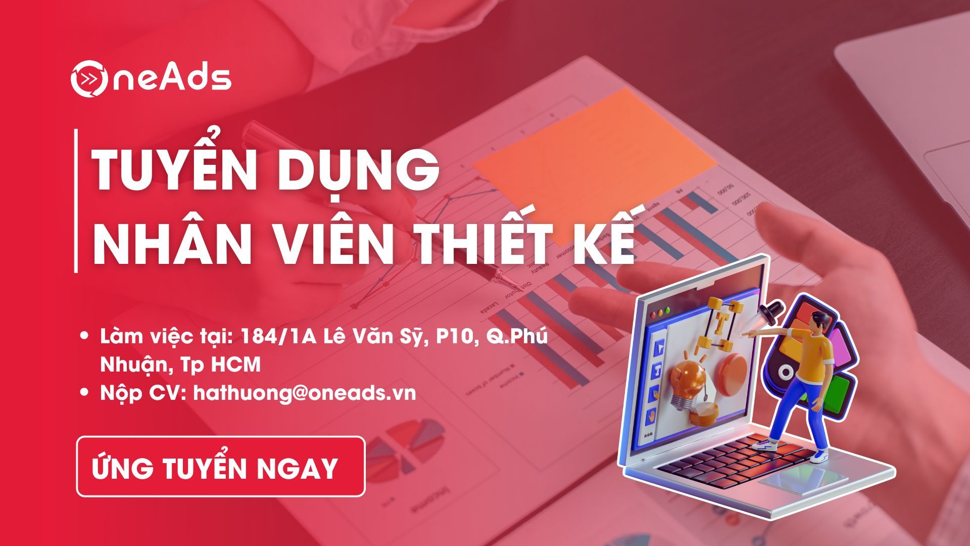Tuyển Dụng Nhân Viên Thiết Kế Marketing [Phú Nhuận][Hồ Chí Minh]