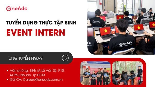 Tuyển Dụng Thực Tập Sinh Tổ Chức Sự Kiện [Phú Nhuận][Hồ Chí Minh]