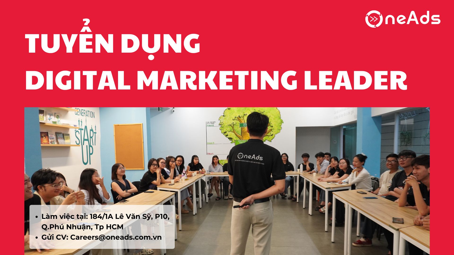 Tuyển Dụng Digital Marketing Leader [Phú Nhuận][Hồ Chí Minh]