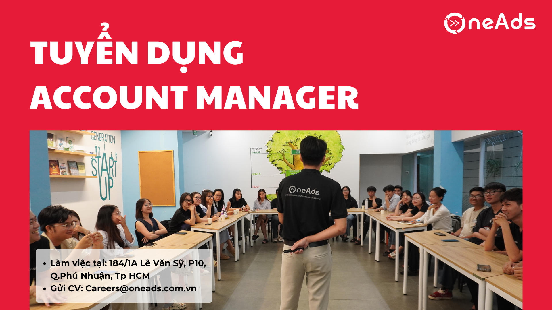 Tuyển Dụng Account Manager [Phú Nhuận][Hồ Chí Minh]