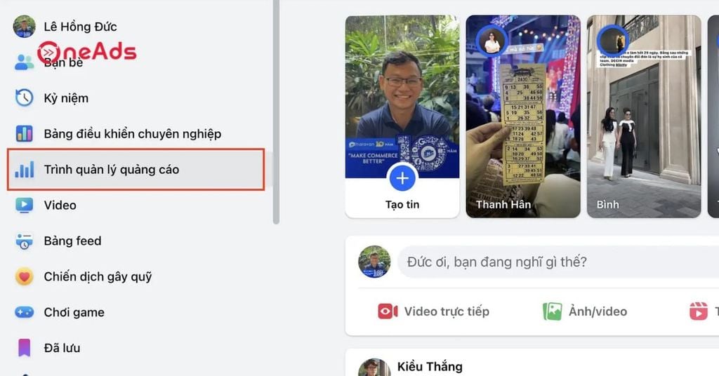 Các tính năng khi sử dụng Facebook Ads