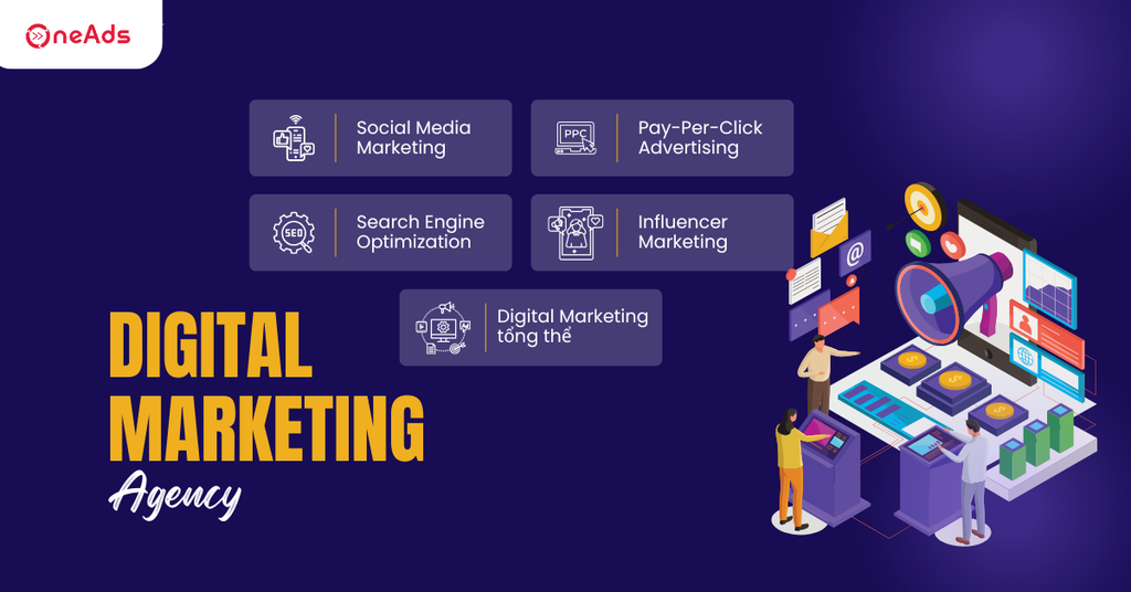 Digital Marketing Agency là gì? Vì sao doanh nghiệp cần đến? - Dịch vụ Digital Marketing Agency cung cấp