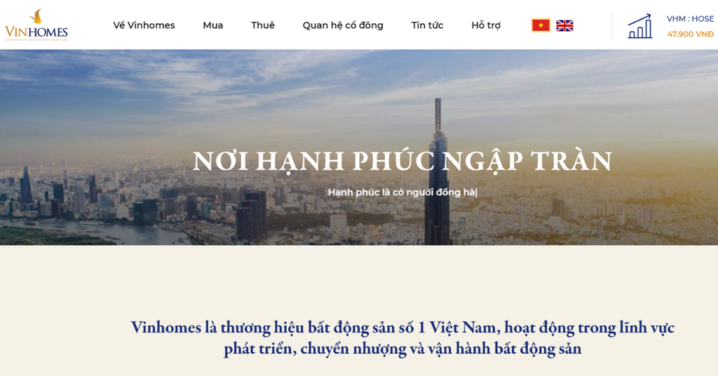 Ứng dụng Digital Marketing bất động sản cho doanh nghiệp - Case Study Vinhomes