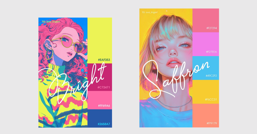 6 Xu hướng Design Digital Marketing giúp thương hiệu nổi bật - Bold-pastel Duotone colors - Kết hợp hai màu sắc tương phản