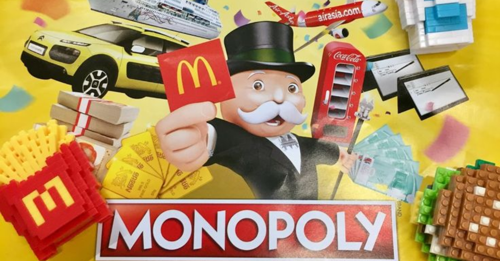 Gamification là gì 5 chiến lược thu hút khách hàng - McDonald's Monopoly Game – Trò chơi săn thưởng hấp dẫn