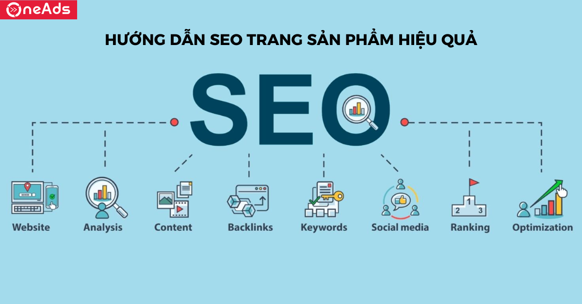 Hướng dẫn SEO trang sản phẩm hiệu quả