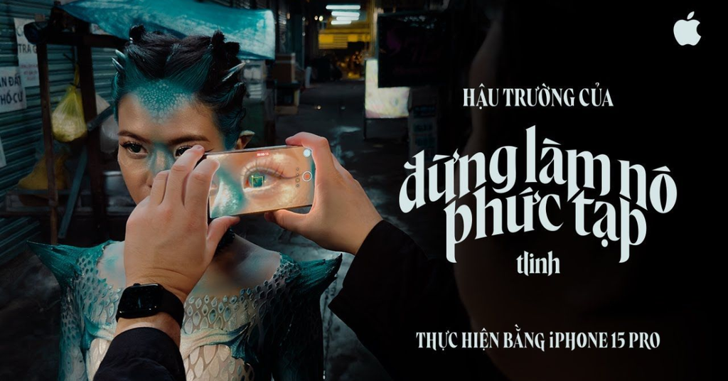 Ví dụ về Digital Marketing - Top các chiến dịch nổi bật trong năm 2024 - Apple cùng Tlinh “Đừng làm nó phức tạp”