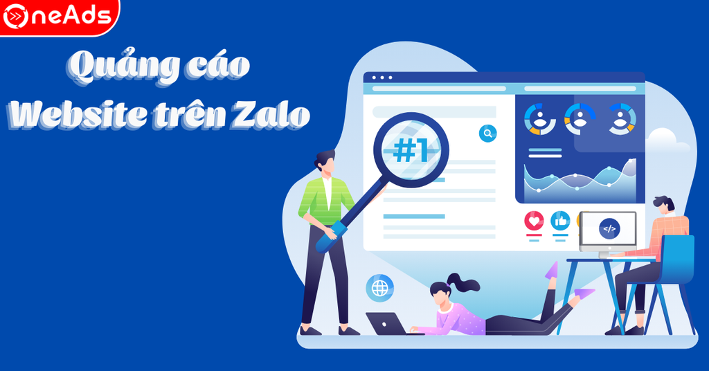 Quảng cáo Website trên Zalo