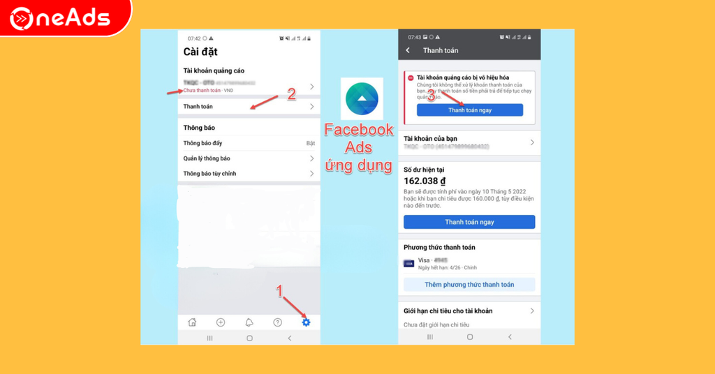 Thanh toán bằng ứng dụng App