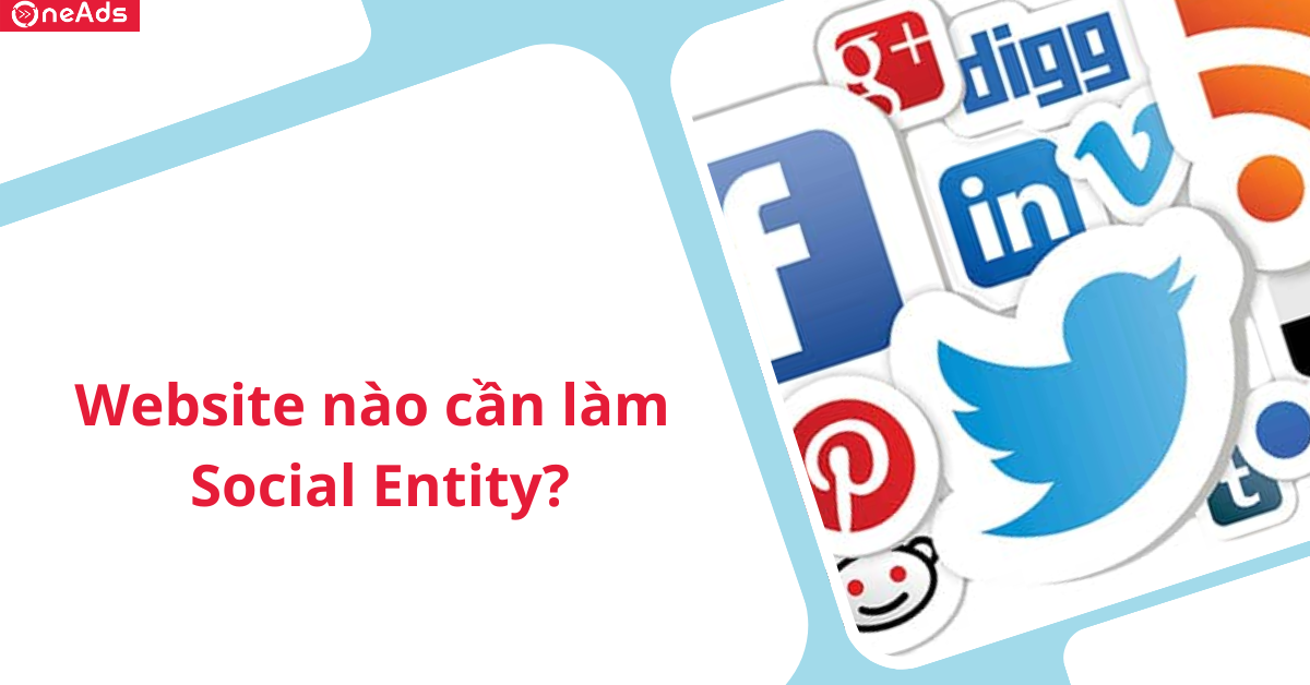 Website nào cần làm Social Entity