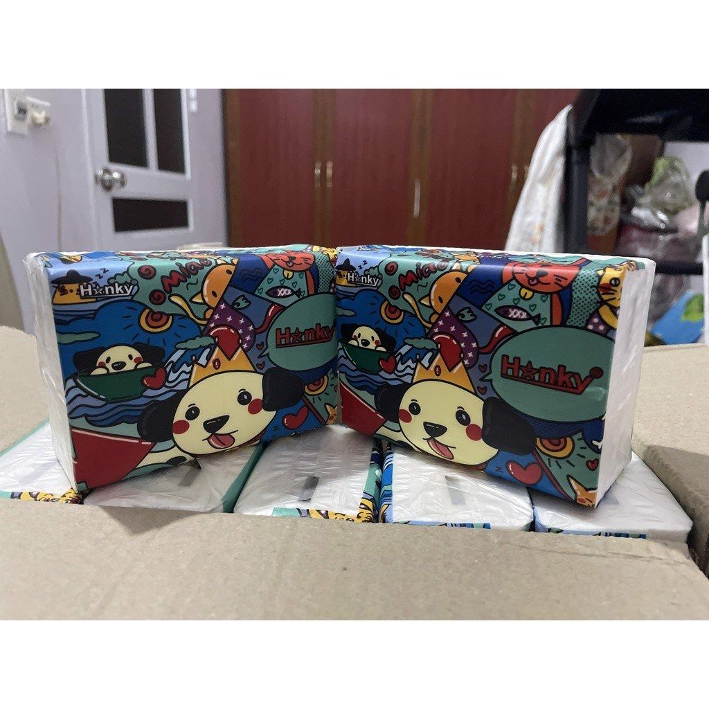 Review Giấy ăn gấu trúc HANKY chính hãng nguyên liệu tre trúc tự nhiên