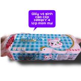Giấy vệ sinh cao cấp HANKY 4 lớp siêu dai mềm mại có lõi và không lõi có gì nổi bật?