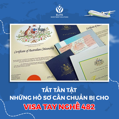 Hồ sơ định cư Úc diện tay nghề lao động Visa 482