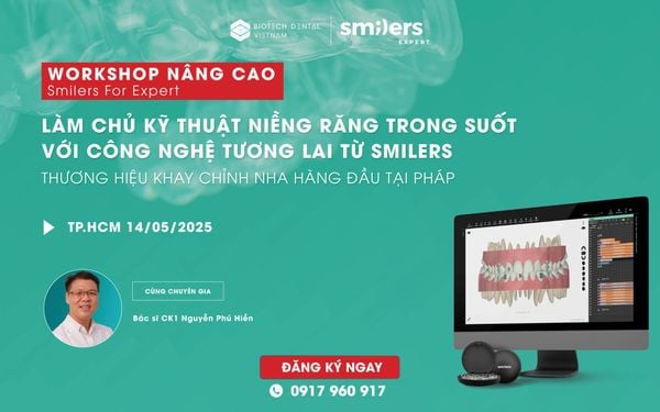 Workshop nâng cao về chỉnh nha trong suốt Smilers