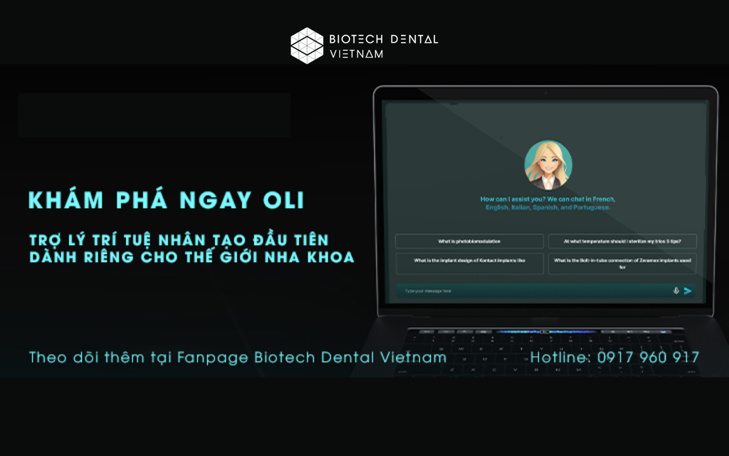 OLI APP - CHÍNH THỨC RA MẮT TRỢ LÝ TRÍ TUỆ NHÂN TẠO ĐẦU TIÊN DÀNH RIÊNG CHO NHA KHOA