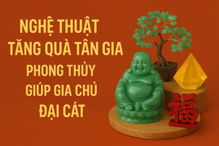 Nghệ Thuật Tặng Quà Tân Gia Phong Thủy Giúp Gia Chủ Đại Cát