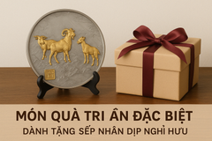 Quà Tặng Sếp Nghỉ Hưu - Món Quà Tri Ân Đặc Biệt, Giàu Tình Cảm