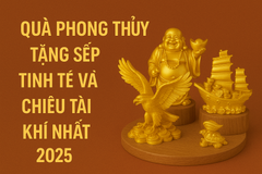 Quà phong thủy tặng sếp tinh tế và chiêu tài khí nhất 2025