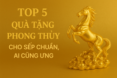 Top 5 quà tặng phong thủy cho sếp chuẩn, ai cũng ưng