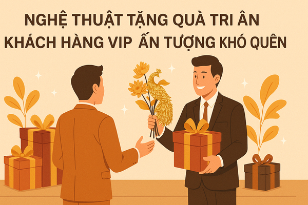 Nghệ Thuật Tặng Quà Tri Ân Khách Hàng VIP Ấn Tượng Khó Quên